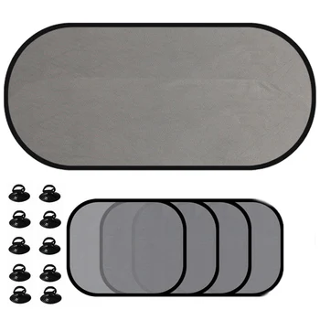 5Pcs/Set Mesh Sun Visor Window Screen Sunshade With Suction Cup Front Rear Side Curtain Car Styling Covers Sunshade
5Pcs/Set Mesh Sun Visor Window Screen Sunshade With Suction Cup Front Rear Side Curtain Car Styling Covers Sunshade