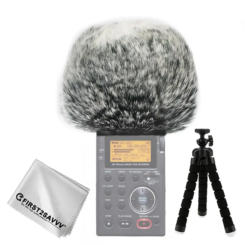 Outdoor Portable Digital Recorders Furry Microphone Mic Windscreen Wind Muff for Tascam DR100 DR100 MK III MK3 DR100 MK II MK2
Outdoor Portable Digital Recorders Furry Microphone Mic Windscreen Wind Muff for Tascam DR100 DR100 MK III MK3 DR100 MK II MK2