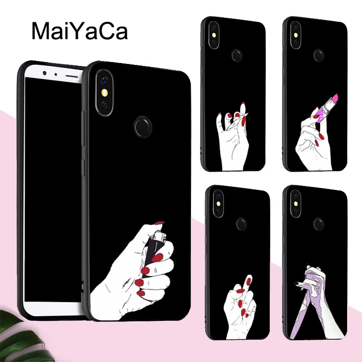 Basic Girl Code Hands For Xiaomi Redmi Note 11 10 9 8 Pro 10S 9A 9T Mi Lite 11T POCO X3 GT M3 M4 F3 Case | Мобильные телефоны и