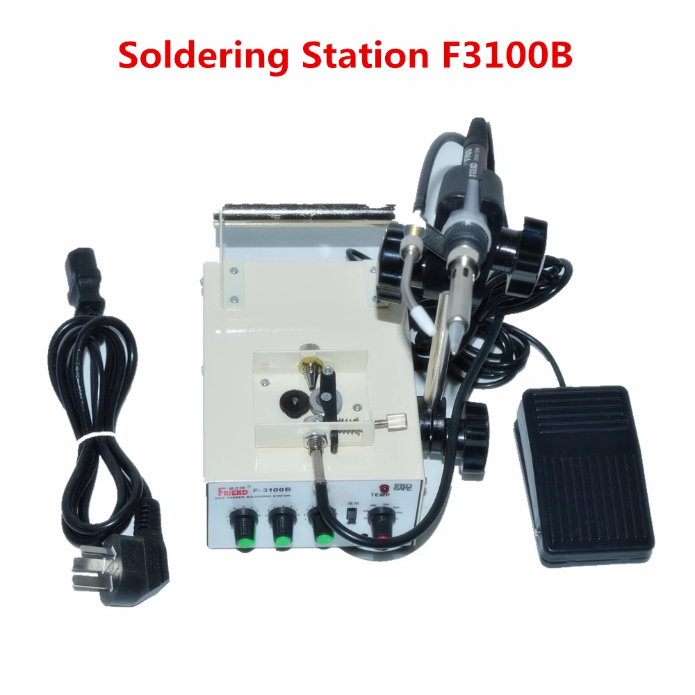 Automatic Tin Feeding Machine Constant Temperature Soldering Iron Teclast Multi-function Foot Soldering Machine F3100B
Automatic Tin Feeding Machine Constant Temperature Soldering Iron Teclast Multi-function Foot Soldering Machine F3100B