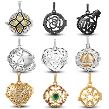 EUDORA 1pcs Mexico Chime Music Ball Caller cages Necklace Vintage Heart Necklace for Aromatherapy Essential Oil Pregnant Women
EUDORA 1pcs Mexico Chime Music Ball Caller cages Necklace Vintage Heart Necklace for Aromatherapy Essential Oil Pregnant Women