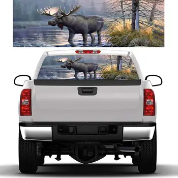 VODOOL Car SUV Pickup Truck Sticker Forest Animal Moose Rear Windshield Decal Stickers Sun Shade Shield UV Protector Accessories
VODOOL Car SUV Pickup Truck Sticker Forest Animal Moose Rear Windshield Decal Stickers Sun Shade Shield UV Protector Accessories