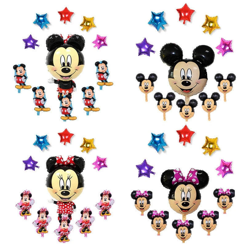 11pcs/lot mickey balloon stars mini size mickey foil balloon for mickey party decoration children toys
11pcs/lot mickey balloon stars mini size mickey foil balloon for mickey party decoration children toys