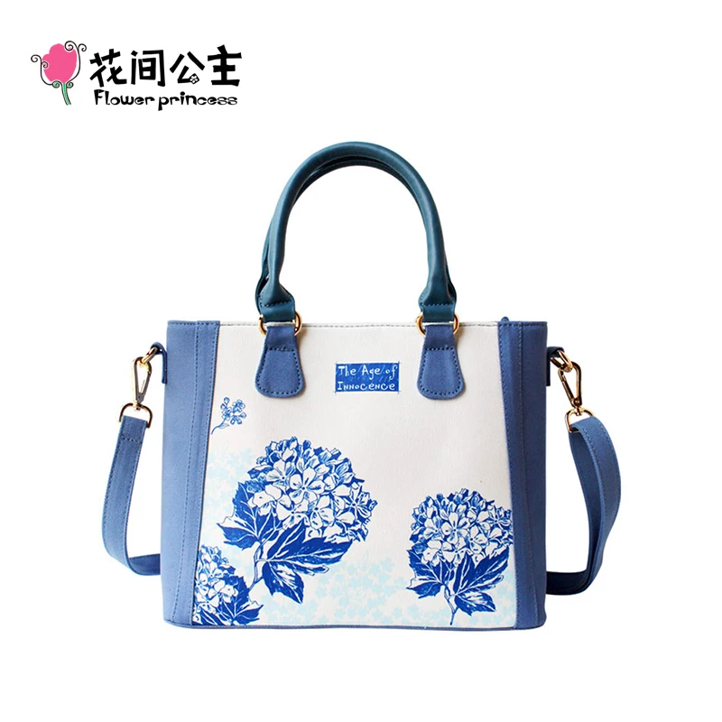 Flower Princess Brand Women's Canvas Hydrangea Printed Shoulder Bag Ladies Crossbody Bag Handbags Girls Tote Bag Bolsa Feminina
Flower Princess Brand Women's Canvas Hydrangea Printed Shoulder Bag Ladies Crossbody Bag Handbags Girls Tote Bag Bolsa Feminina