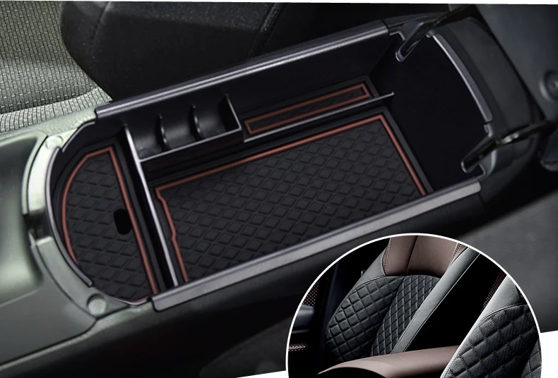 For Toyota C Hr 2016 2017 Car Central Armrest Box Storage Box Interior Accessories Stowing Tidying Black Vip A Modified Style Accessories Car Interior