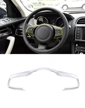 Car ABS Chrome Steering Wheel Decorative Frame Trim Accessories For Jaguar XE XF F-Pace f pace E-PACE 2016 2017 2018
Car ABS Chrome Steering Wheel Decorative Frame Trim Accessories For Jaguar XE XF F-Pace f pace E-PACE 2016 2017 2018