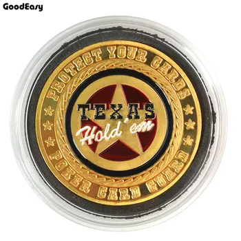 Poker Card Guard Protector Metal Token Coin with Plastic Cover Metal Poker Chip set Texas Hold'em Dealer Button 1 pcs
Poker Card Guard Protector Metal Token Coin with Plastic Cover Metal Poker Chip set Texas Hold'em Dealer Button 1 pcs