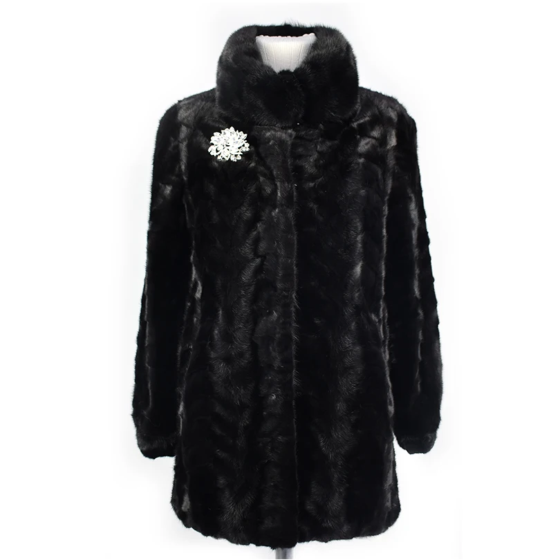 2018 new real mink fur coat jacket collar high quality fashion solid women natural fur coat thick warm street style office lady
2018 new real mink fur coat jacket collar high quality fashion solid women natural fur coat thick warm street style office lady