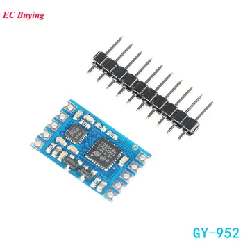GY-952 Sensor Module Six Axis Serial Port Angle Acceleration Analog Voltage Output Tilt Angle Sensors TTL Electronic DIY Board
GY-952 Sensor Module Six Axis Serial Port Angle Acceleration Analog Voltage Output Tilt Angle Sensors TTL Electronic DIY Board