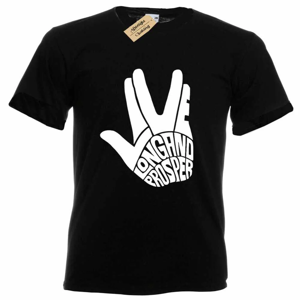 Live Long and Prosper Mens T Shirt Star Ringer Trekkie Treks Kirk Sci F I Geek 2019 New Summer Men Short Sleeve Tee Shirts
Live Long and Prosper Mens T Shirt Star Ringer Trekkie Treks Kirk Sci F I Geek 2019 New Summer Men Short Sleeve Tee Shirts