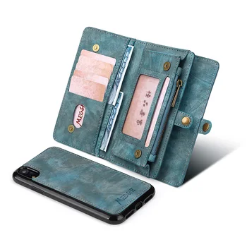 Multifunctional Business Leather Wallet Zipper Wallet Case Detachable Magnetic Back Cover Case For Samsung galaxy A30
Multifunctional Business Leather Wallet Zipper Wallet Case Detachable Magnetic Back Cover Case For Samsung galaxy A30