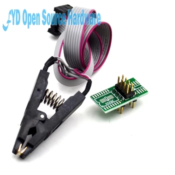 1set update version SOIC8 SOP8 Test Clip For EEPROM 93CXX / 25CXX / 24CXX in-circuit programming adapters
1set update version SOIC8 SOP8 Test Clip For EEPROM 93CXX / 25CXX / 24CXX in-circuit programming adapters