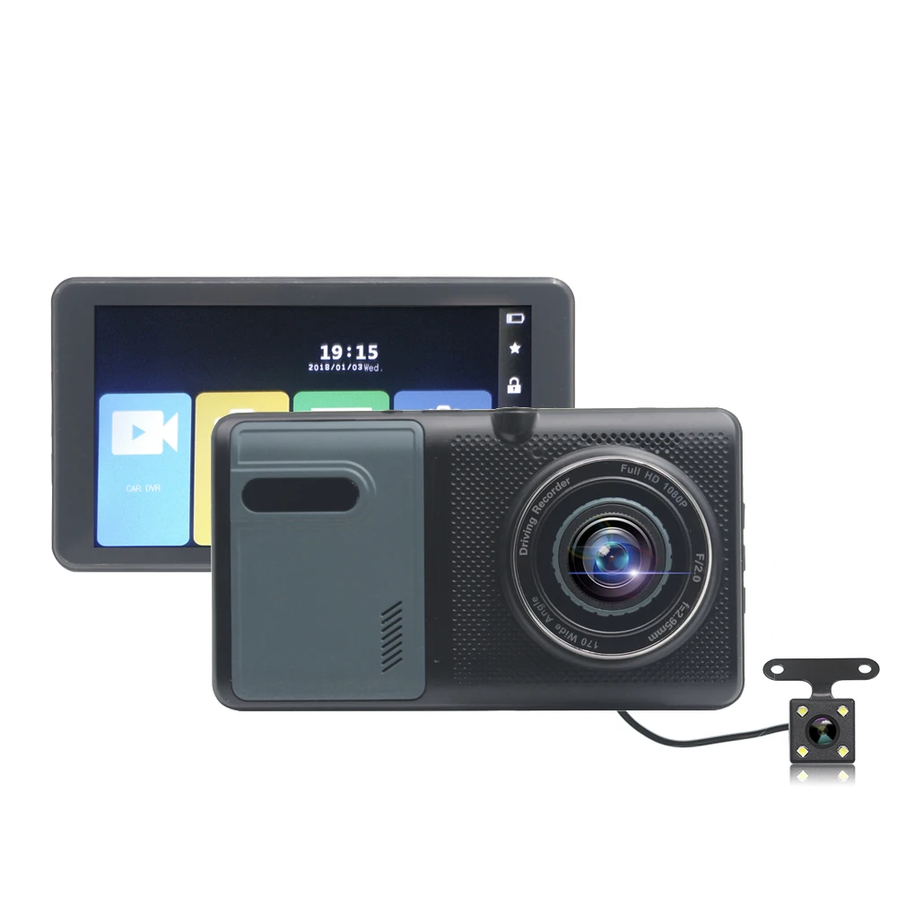 5 Inch IPS HD Touch Screen Car Truck DVR Dual Lens Night Vision 1080P Dash Camera Video Recorder Parking Monitor
5 Inch IPS HD Touch Screen Car Truck DVR Dual Lens Night Vision 1080P Dash Camera Video Recorder Parking Monitor