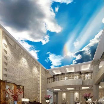 Blue Sky And White Clouds 3D Wall Mural Wallpaper Custom Large Nature Landscape Ceiling Fresco Living Room Hotel Photo Wallpaper
Blue Sky And White Clouds 3D Wall Mural Wallpaper Custom Large Nature Landscape Ceiling Fresco Living Room Hotel Photo Wallpaper