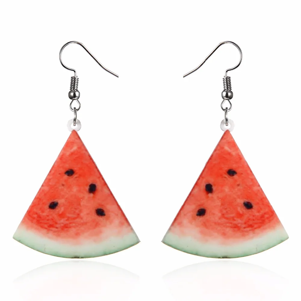 Punk Summer Fashion Style Candy Big Acrylic Dangle Earring Party Jewelry Drop Earrings for Women Watermelon Fruit Long Earring
Punk Summer Fashion Style Candy Big Acrylic Dangle Earring Party Jewelry Drop Earrings for Women Watermelon Fruit Long Earring