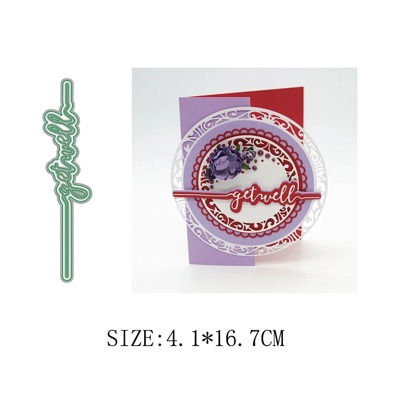 LLove CCraft get well border Metal Cutting Dies for DIY Scrapbooking Album Paper Cards Decorative Crafts Embossing Die
LLove CCraft get well border Metal Cutting Dies for DIY Scrapbooking Album Paper Cards Decorative Crafts Embossing Die