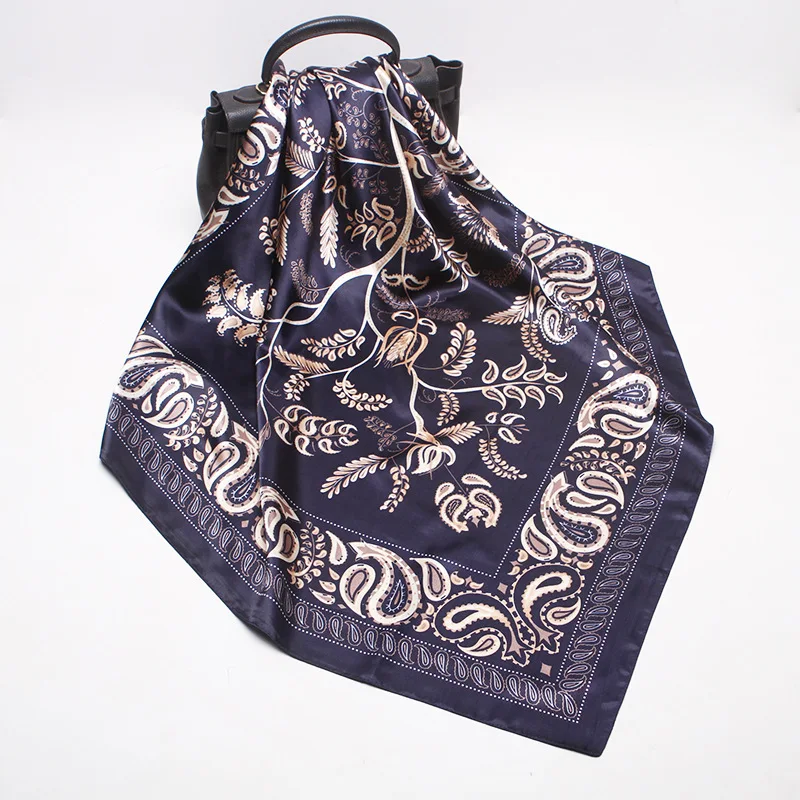 vintage Cashew print Hijab Scarf Women Luxury Brand Satin Silk Scarfs foulard Square Head Wraps ladies Shawl 90*90cm
vintage Cashew print Hijab Scarf Women Luxury Brand Satin Silk Scarfs foulard Square Head Wraps ladies Shawl 90*90cm