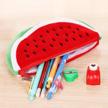 1PCS Cute Fruit Kawaii Watermelon Pencil Case Plush Large Capacity Pencil Bag Cosmetics Case For Kids Gift School Suppli Station
1PCS Cute Fruit Kawaii Watermelon Pencil Case Plush Large Capacity Pencil Bag Cosmetics Case For Kids Gift School Suppli Station
