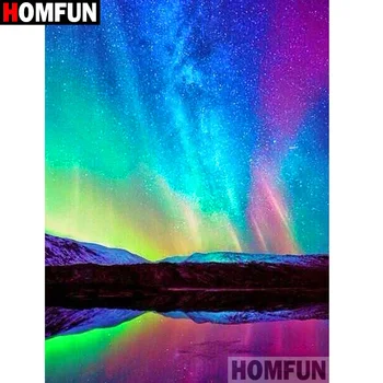 HOMFUN 5D DIY Diamond Painting "Aurora starry sky" Full Drill Resin Diamond Embroidery Cross Stitch Home Decor A19954
HOMFUN 5D DIY Diamond Painting "Aurora starry sky" Full Drill Resin Diamond Embroidery Cross Stitch Home Decor A19954