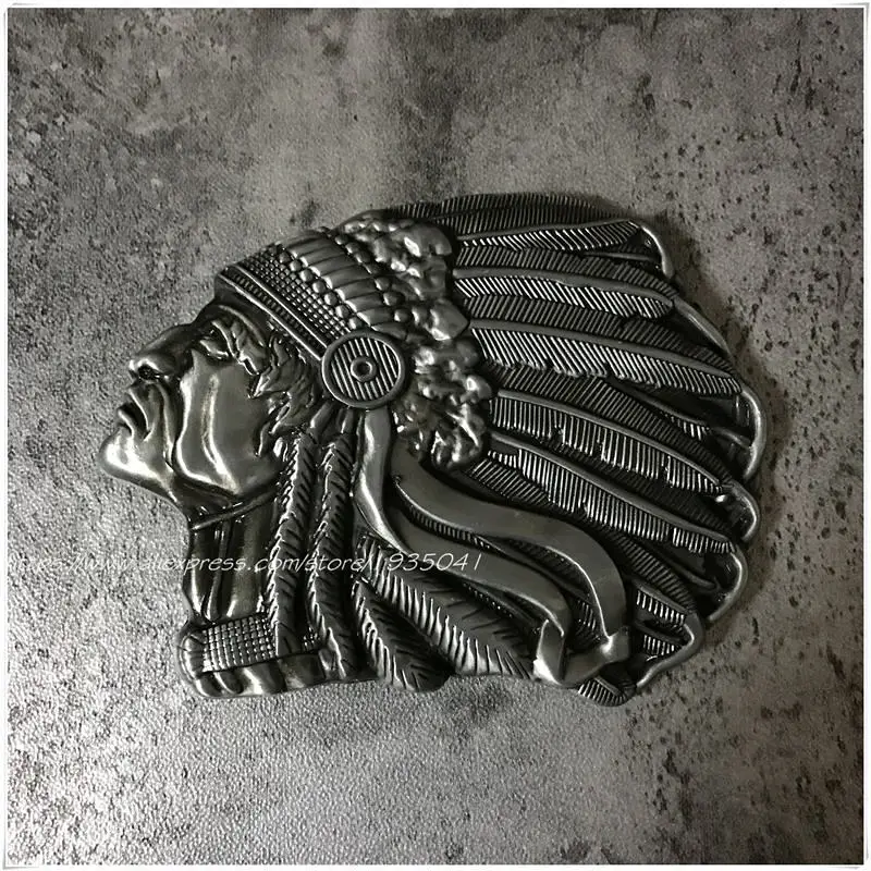 Retail Indian Elder Head Metal Belt Buckle Men's Classic style Characters buckles Fit 4cm Wide Belt accessories
Retail Indian Elder Head Metal Belt Buckle Men's Classic style Characters buckles Fit 4cm Wide Belt accessories