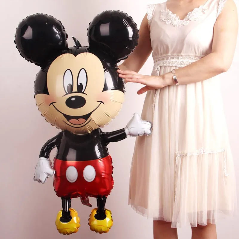 1pc Big Mickey Minnie Foil Balloons Birthday Wedding Party Decoration Cartoon Minnie Head Ballon Classic kid Toy supplies globos
1pc Big Mickey Minnie Foil Balloons Birthday Wedding Party Decoration Cartoon Minnie Head Ballon Classic kid Toy supplies globos