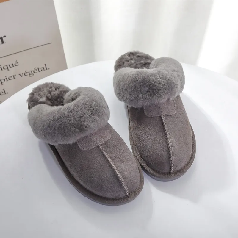 Natural Sheepskin Fur Slippers Fashion Female Winter Slippers Women Warm Indoor Slippers Top Quality Soft Wool Lady Home Shoes
Natural Sheepskin Fur Slippers Fashion Female Winter Slippers Women Warm Indoor Slippers Top Quality Soft Wool Lady Home Shoes