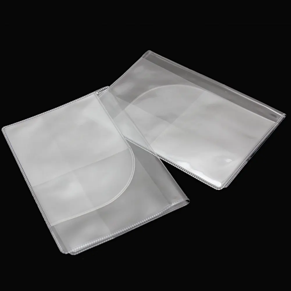 2 Pcs Fashion Transparent Passport Holder Cover Case Travel Wallet Protector Folder
2 Pcs Fashion Transparent Passport Holder Cover Case Travel Wallet Protector Folder