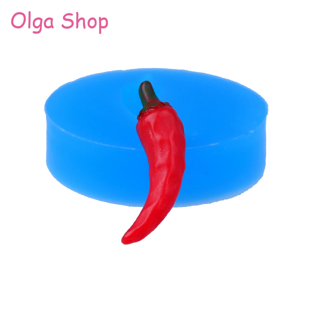 VYL020 29.6mm Chilli Pepper Silicone Mold for Fondant, Cake Decorating, Resin, Fimo Clay, Candy, Gum Paste, Chocolate, Food Safe
VYL020 29.6mm Chilli Pepper Silicone Mold for Fondant, Cake Decorating, Resin, Fimo Clay, Candy, Gum Paste, Chocolate, Food Safe