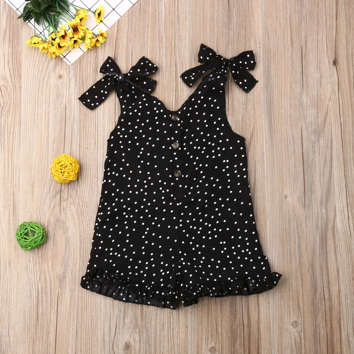 Pudcoco Toddler Baby Girl Clothes Strap Polka Dot Print Sleeveless Romper Jumpsuit One-Piece Outfit Chiffon Clothes Summer
Pudcoco Toddler Baby Girl Clothes Strap Polka Dot Print Sleeveless Romper Jumpsuit One-Piece Outfit Chiffon Clothes Summer