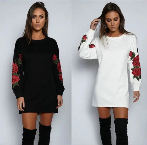 Lady Clothes Long Sleeve Hoodie Embroidery Top Jumper Casual Pullover Floral Warm Tops New Fashion Women Clothing Ladies
Lady Clothes Long Sleeve Hoodie Embroidery Top Jumper Casual Pullover Floral Warm Tops New Fashion Women Clothing Ladies