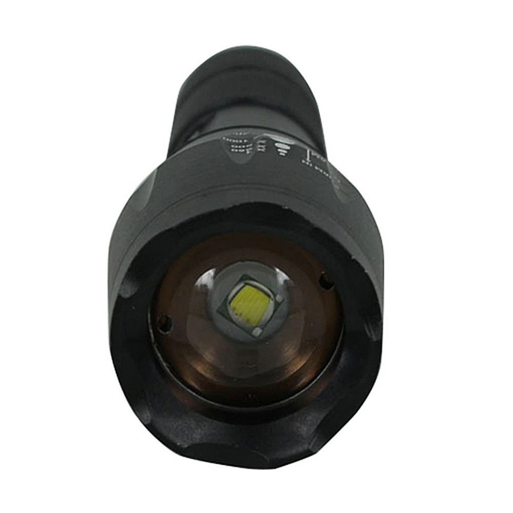 LED flashlight Tactical 3800 Lumens CREE XM-L2 Zoomable 5 Modes Black aluminum alloy Flashlights Torch For Camping | Лампы и освещение