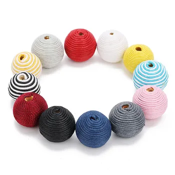 LOULEUR 10pcs 17mm 20mm 22mm Natural Wood Beads Mixed Color Wax Rope Wooden Beads for Necklaces Bracelets Jewelry Makings F7579
LOULEUR 10pcs 17mm 20mm 22mm Natural Wood Beads Mixed Color Wax Rope Wooden Beads for Necklaces Bracelets Jewelry Makings F7579