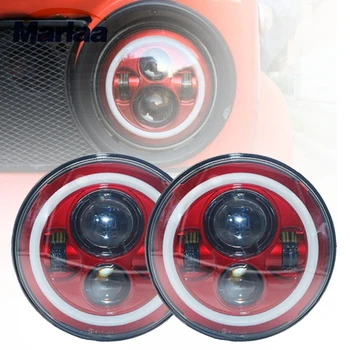 Marlaa 2pcs Red 7Inch Round Led Headlight 7" Round LED headlamp Replacement light For Jeep Wrangler Lada 4x4 urban Niva
Marlaa 2pcs Red 7Inch Round Led Headlight 7" Round LED headlamp Replacement light For Jeep Wrangler Lada 4x4 urban Niva