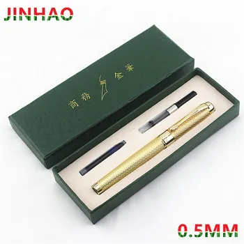 Jinhao 1200 High Quality Business Pen Set 0.5mm Nib Metal Fountain Pen with Gold Clip Ink Pens with Gift Box Free Shipping
Jinhao 1200 High Quality Business Pen Set 0.5mm Nib Metal Fountain Pen with Gold Clip Ink Pens with Gift Box Free Shipping