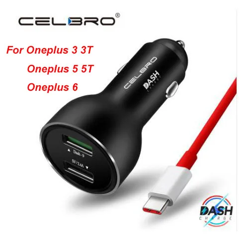 OnePlus Dash Charge Car Charger Dual USB fast charging for OnePlus 7 6 5T 5 3T 3 Original One Plus Dash Type C Cable car-charger
OnePlus Dash Charge Car Charger Dual USB fast charging for OnePlus 7 6 5T 5 3T 3 Original One Plus Dash Type C Cable car-charger
