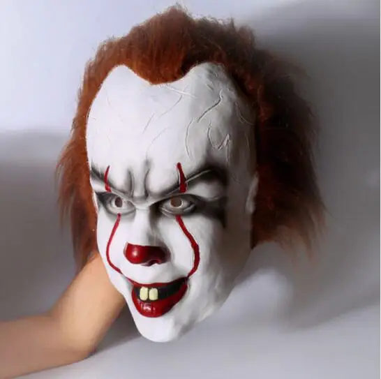 Black Friday Deals Newest Arrivals faroot Stephen King's It Mask Clown Mask Halloween Cosplay Costume Props Party Masks
Black Friday Deals Newest Arrivals faroot Stephen King's It Mask Clown Mask Halloween Cosplay Costume Props Party Masks