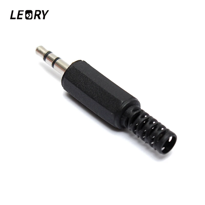 LEORY 10pcs 3.5mm HeadPhone Connector Stereo Audio Male Plug Adaptor Plastic Solder
LEORY 10pcs 3.5mm HeadPhone Connector Stereo Audio Male Plug Adaptor Plastic Solder
