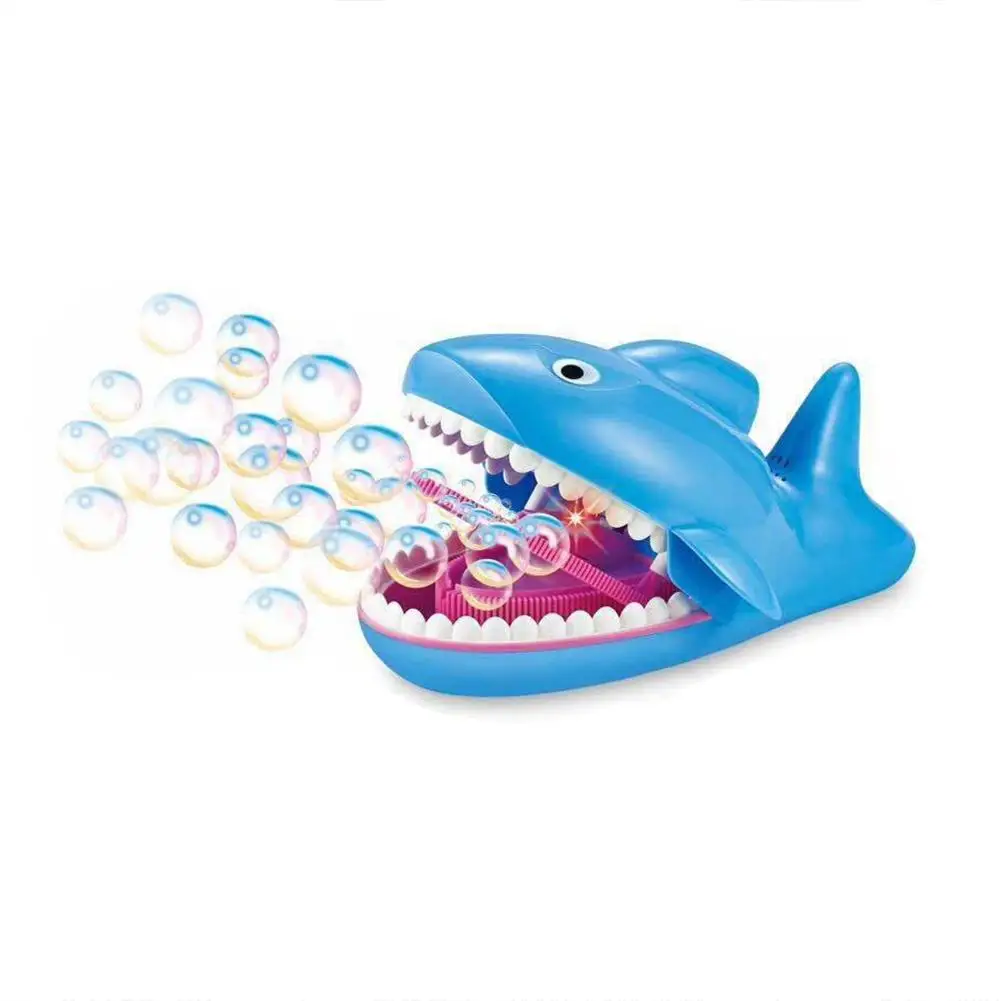 1Pc Shark Bubble Machine Kids Toy Soap Bubbles Machine Wedding Luminous Automatic Shark Electric Bubble Machine With Sound
1Pc Shark Bubble Machine Kids Toy Soap Bubbles Machine Wedding Luminous Automatic Shark Electric Bubble Machine With Sound