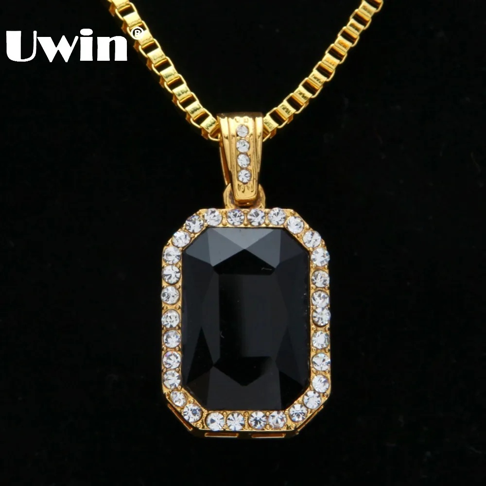 2015 Hip Hop Men Gold And Silver Iced Out Square Black Color Stone Pendant Chain Fashionable Necklace For Men
2015 Hip Hop Men Gold And Silver Iced Out Square Black Color Stone Pendant Chain Fashionable Necklace For Men