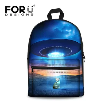 FORUDESIGNS Women Backpacks 2019 UFO Cat Funny Printed For Girls Teens 16 Inch Casual Rucksack Bookbag Back Pack Mochila Escolar
FORUDESIGNS Women Backpacks 2019 UFO Cat Funny Printed For Girls Teens 16 Inch Casual Rucksack Bookbag Back Pack Mochila Escolar