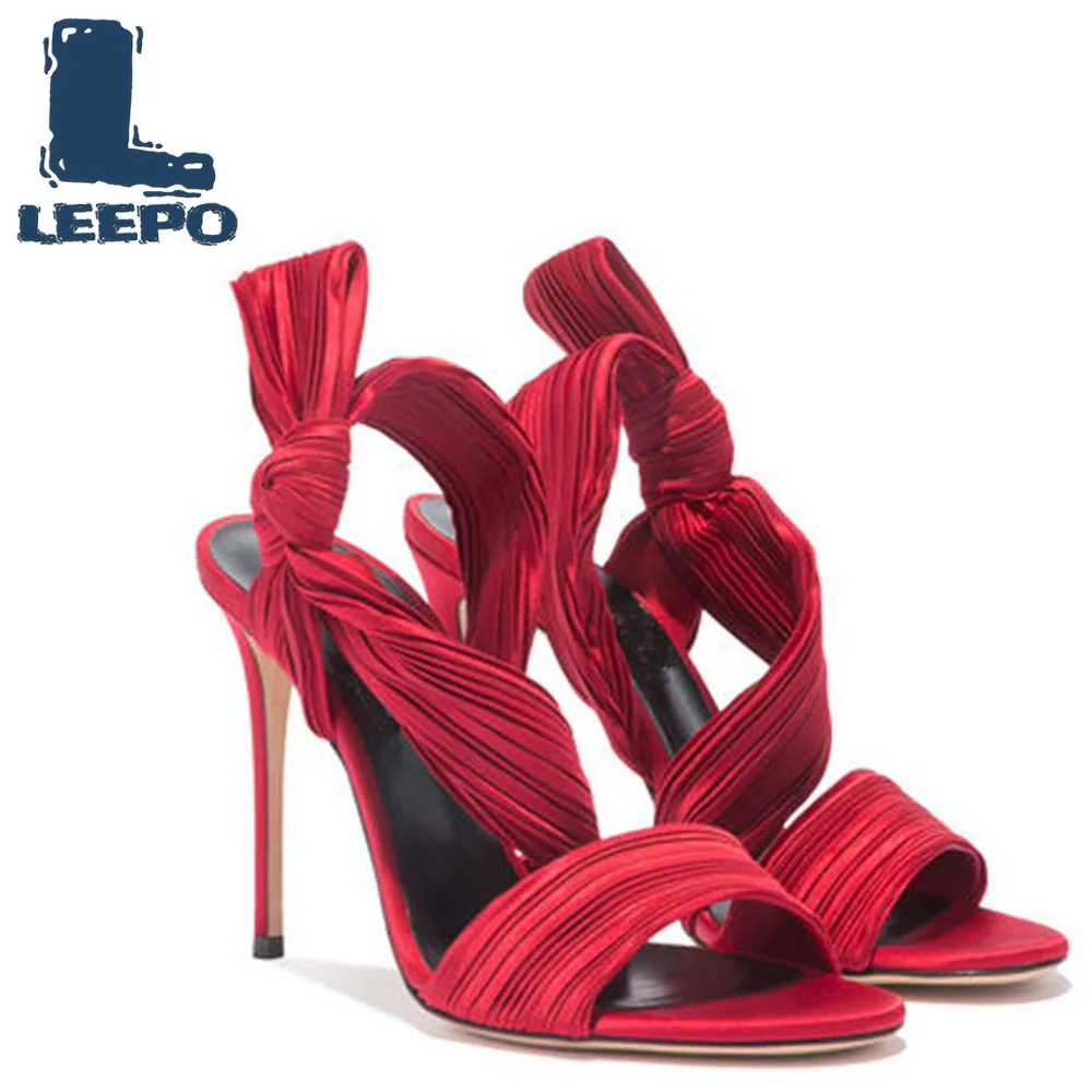 LEEPO Shoes Woman Super High Heels Sandals Summer Ankle Wrap Open Toe Red Pumps Ladies Plus Size Sandalias Women Heels Shoes
LEEPO Shoes Woman Super High Heels Sandals Summer Ankle Wrap Open Toe Red Pumps Ladies Plus Size Sandalias Women Heels Shoes