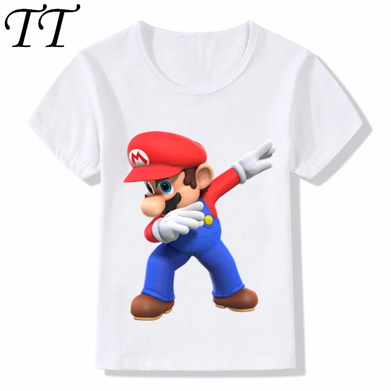 Dabbing Super Mario Cartoon Design Funny Children's T-shirts Kids Casual Clothes Toddler Tops Came Tees For Boys Girls,ooo5141
Dabbing Super Mario Cartoon Design Funny Children's T-shirts Kids Casual Clothes Toddler Tops Came Tees For Boys Girls,ooo5141