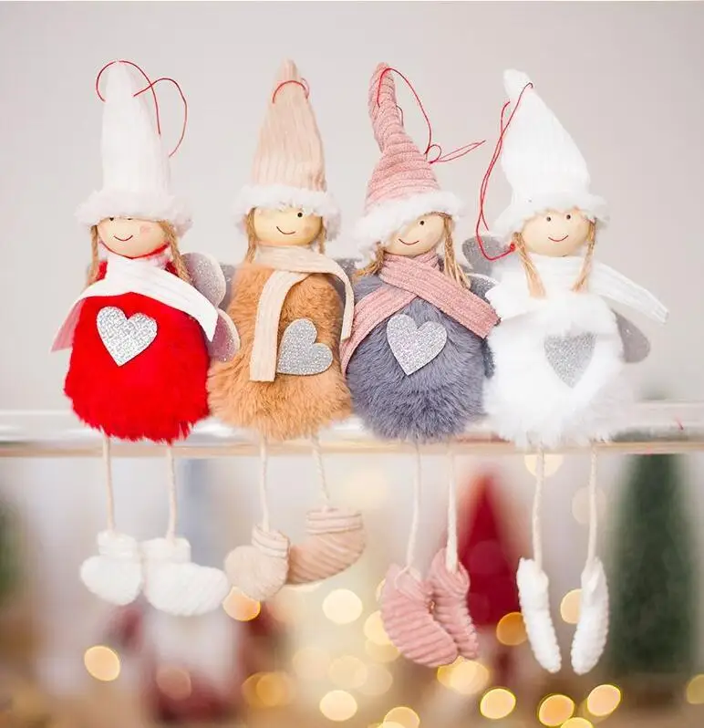 2019 Angel Plush Doll Christmas Decoration Pendant Creative Christmas Tree Ornaments Christmas Decoration For Home Navidad
2019 Angel Plush Doll Christmas Decoration Pendant Creative Christmas Tree Ornaments Christmas Decoration For Home Navidad