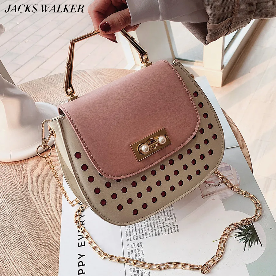 2019 New Panelled Pu Chain Shoulder Bag For Women Fashion Wild Saddle Bag Ladies Hollowed Out Messenger Bags
2019 New Panelled Pu Chain Shoulder Bag For Women Fashion Wild Saddle Bag Ladies Hollowed Out Messenger Bags