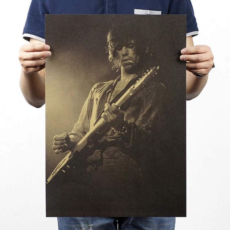Free shipping, Rock Star Guitar player/kraft paper / Cafe / bar poster/ Retro Poster/decorative painting 51x35.5cm
Free shipping, Rock Star Guitar player/kraft paper / Cafe / bar poster/ Retro Poster/decorative painting 51x35.5cm