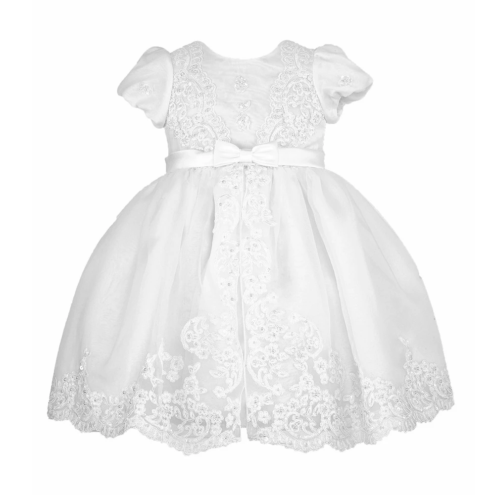 Baby Christening Dress Puff Short Sleeves A-Line Ankle Length High Quality Vestidos Infantil Baby Girl Clothes Baptism Dresses Baby Christening Dress Puff Short Sleeves A-Line Ankle Length High Quality Vestidos Infantil Baby Girl Clothes Baptism Dresses <br><br>Aliexpress