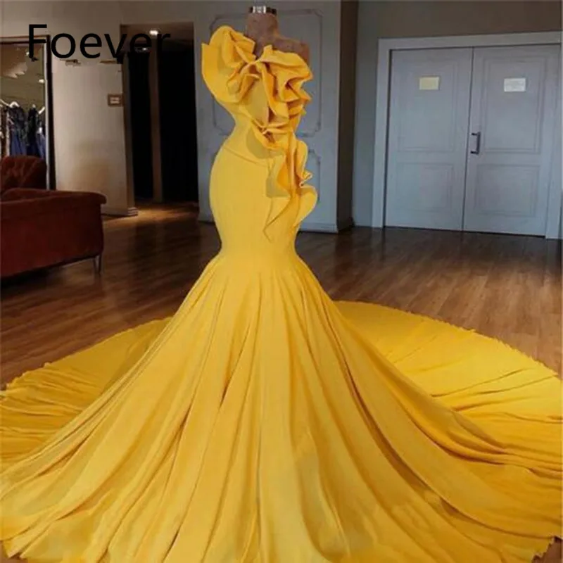 Luxury Yellow Saudi Arabic Mermaid Evening Party Dress One Shoulder Formal Gowns Dubai Abaya Aibye Muslim Long Prom Dresses 2019 
Luxury Yellow Saudi Arabic Mermaid Evening Party Dress One Shoulder Formal Gowns Dubai Abaya Aibye Muslim Long Prom Dresses 2019
