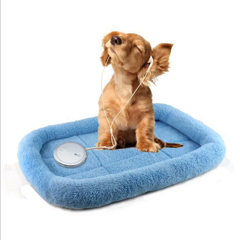 Image High grade Soft Cozy Pet Dog Crate Mat Kennel Cage Pad Bed Pet Cushion