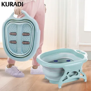 New Foldable Plastic Foot Massage Bath Feet Sole Roller Ball Massager Basin Bucket Footbath Massage Barrel Reduce Pressure Tools
New Foldable Plastic Foot Massage Bath Feet Sole Roller Ball Massager Basin Bucket Footbath Massage Barrel Reduce Pressure Tools