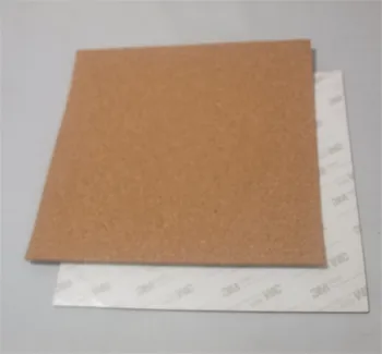 Funssor 2pcs* 220x220mm adhesive cork sheets For Prusa i3 MK2a Heated bed Hot Plate with tape thermal cork plate Reprap 3D Print
Funssor 2pcs* 220x220mm adhesive cork sheets For Prusa i3 MK2a Heated bed Hot Plate with tape thermal cork plate Reprap 3D Print